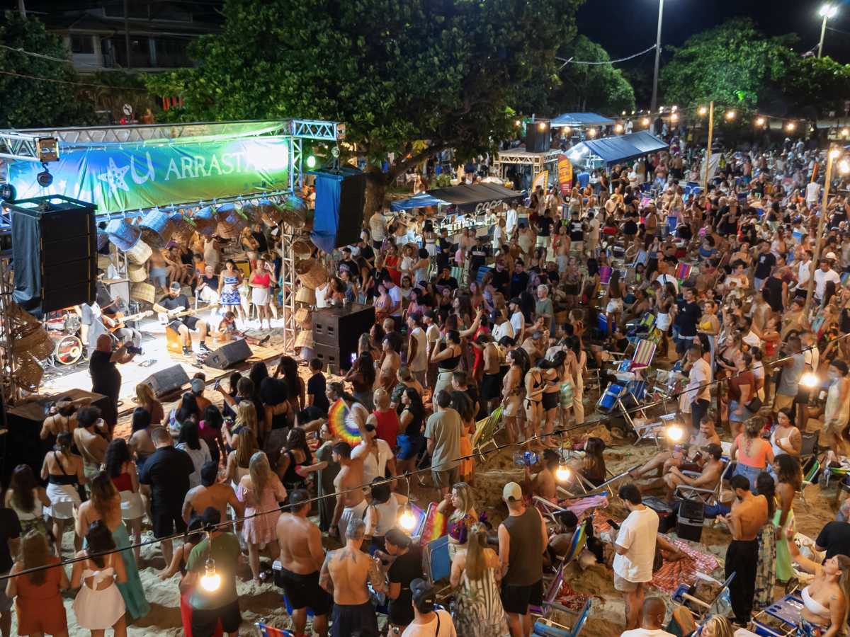 Dj Bico, Gustavo Maré e Banda Alegra comandam edição do Luau Arrastão a partir das 18h deste sábado